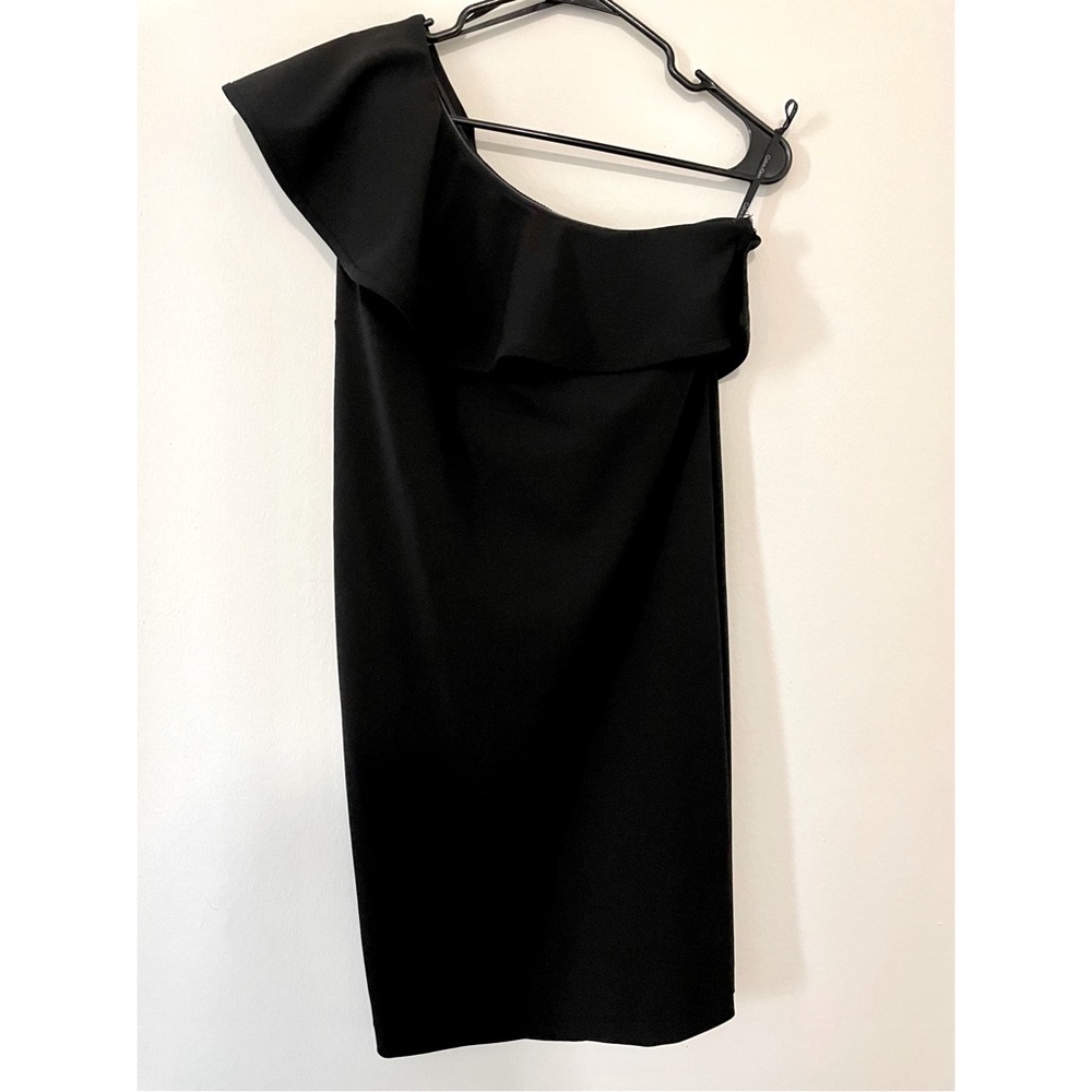 One shoulder Calvin Klein Black Dress